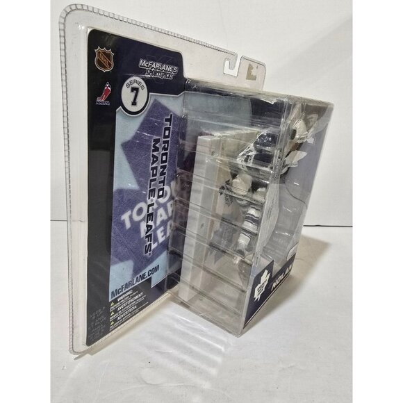 OWEN NOLAN Toronto Maple Leafs NHL Series 7 McFarlane White Jersey 2003 Figure - Picture 2 of 7